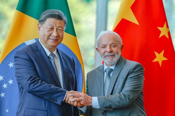 Presidente Da China Xi Jinping E Lula