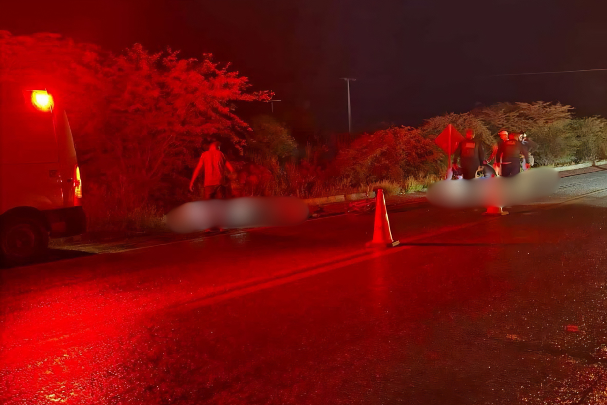 Colis&atilde;o entre moto e bicicleta deixa dois mortos no interior da Bahia. Foto: Reprodu&ccedil;&atilde;o Redes Sociais 