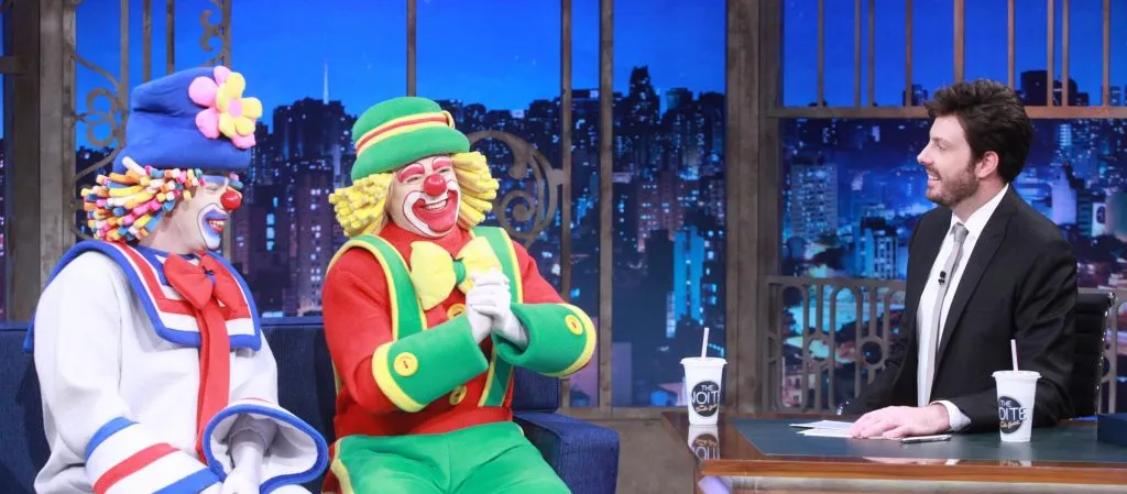 Danilo Gentili recebe Patati e Patatá no The Noite de hoje