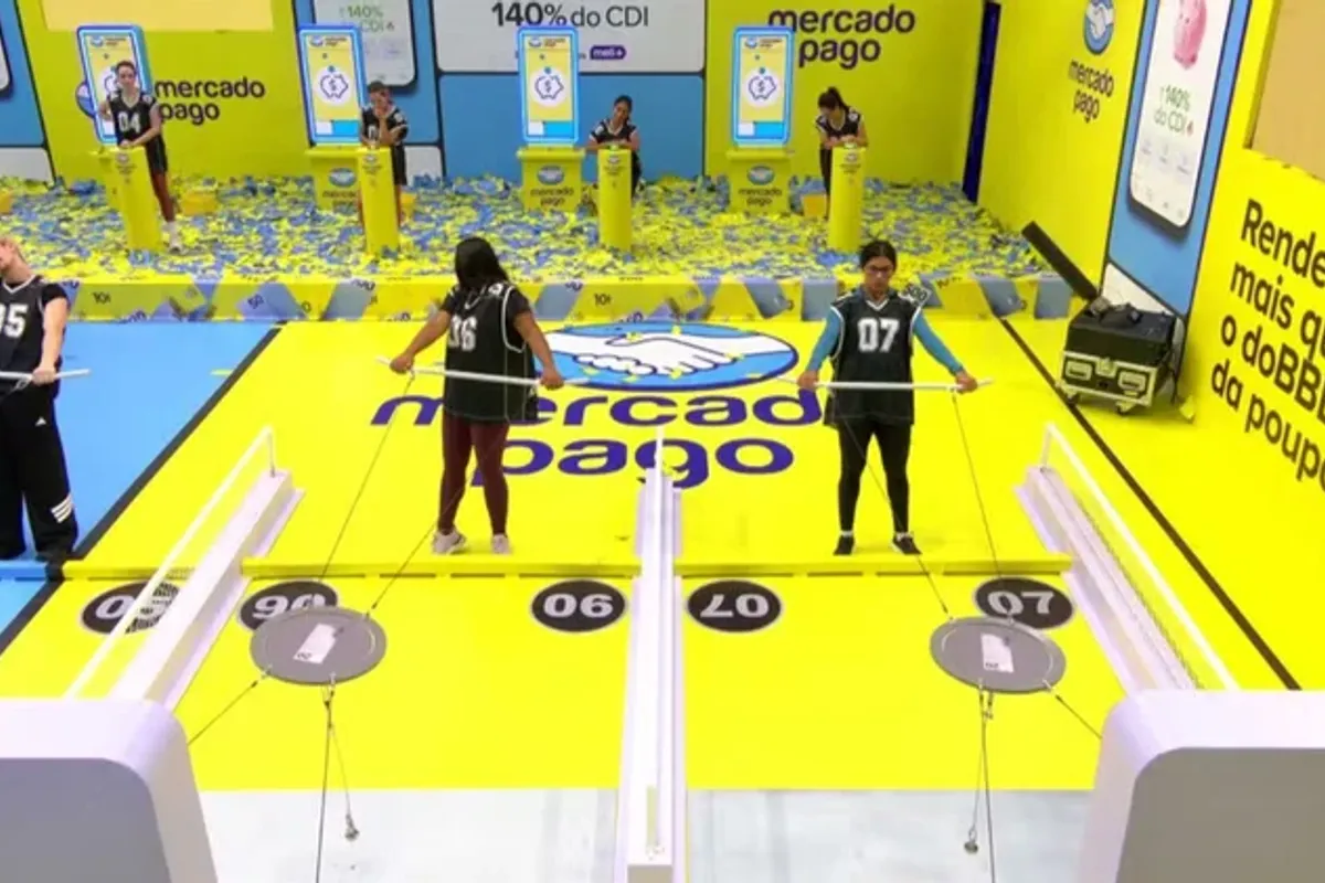 Prova do L&iacute;der do BBB 26 tem teste de resist&ecirc;ncia. Foto: Reprodu&ccedil;&atilde;o | TV Globo