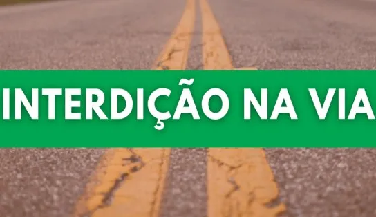 Interdição na rua Sabino Silva é ampliada até a próxima quinta-feira