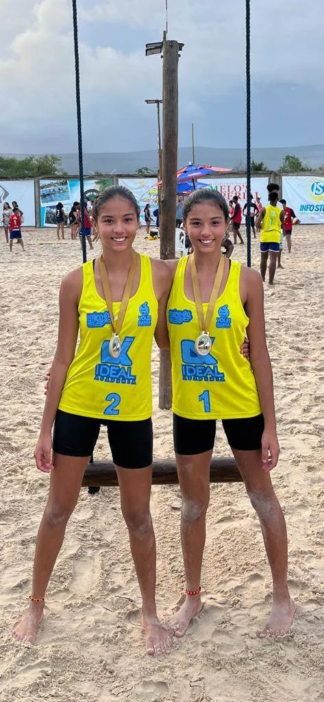 Dupla baiana do Vôlei de Praia tem apoio da Sudesb para competição em Fortaleza