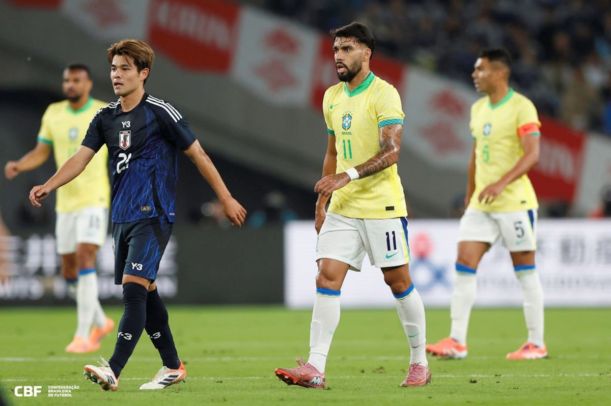 Brasil x Jap&atilde;o: Relembre &uacute;ltimo jogo e retrospecto em Copas do Mundo. Foto: Rafael Ribeiro/CBF