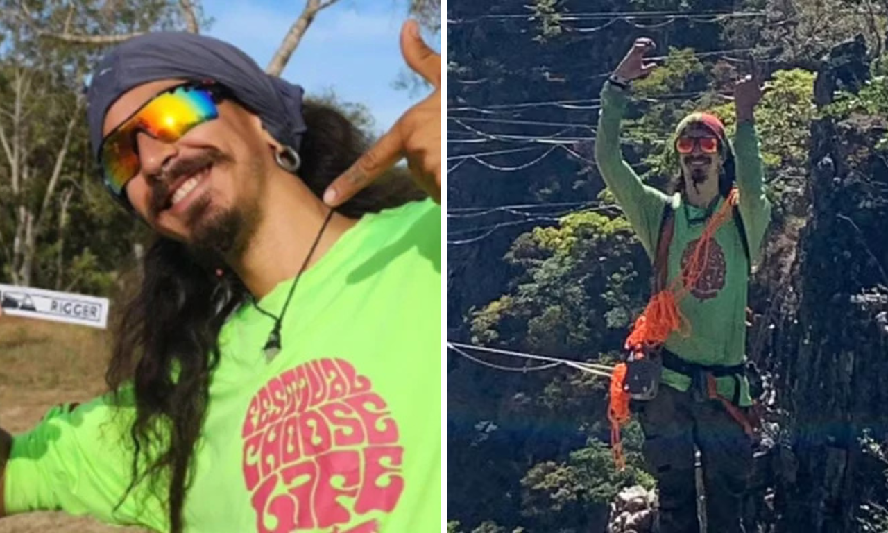 Jovem morre em acidente de highline na Chapada dos Veadeiros.Foto: Reprodução | redes sociais 