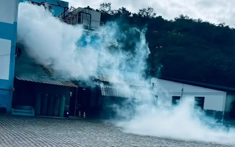 Vazamento de amônia é registrado em frigorífico de Jequié e assusta moradores