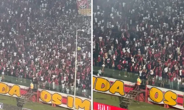 Vitória é punido em R$ 20 mil após faixa de protesto exibida contra a CBF 
