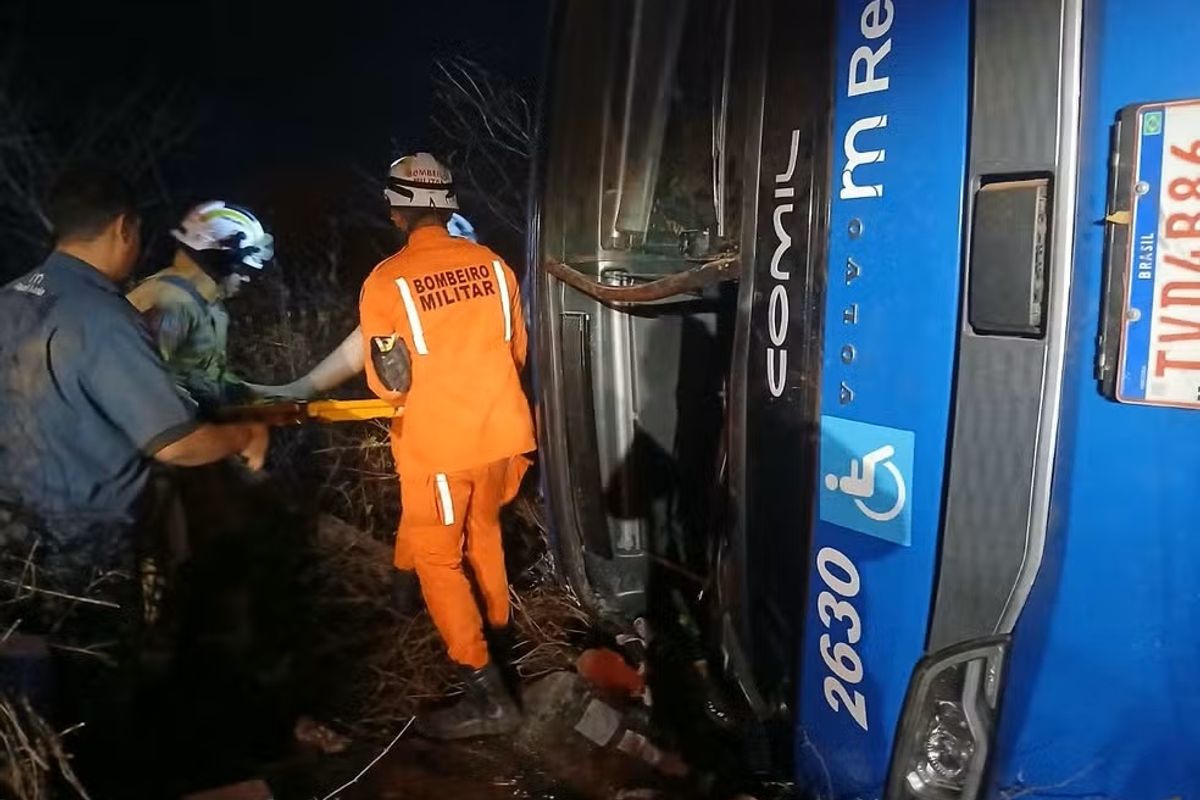 Acidente na Chapada Diamantina com sete mortos. Foto: Redes Sociais
