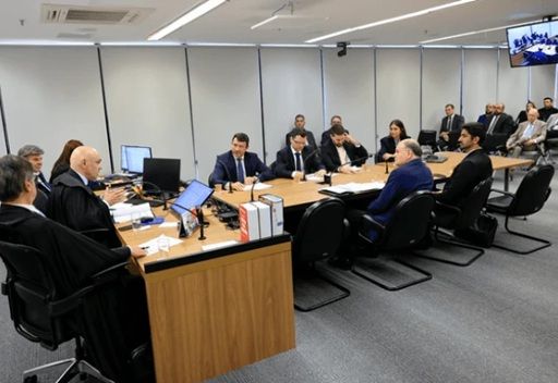 Sessão De Acareação No Stf