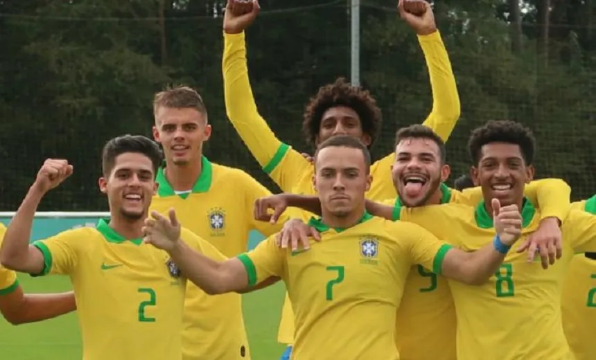 Seleção Brasileira Sub-17 goleia Austrália por 4 a 0 em amistoso de preparação para o Mundial