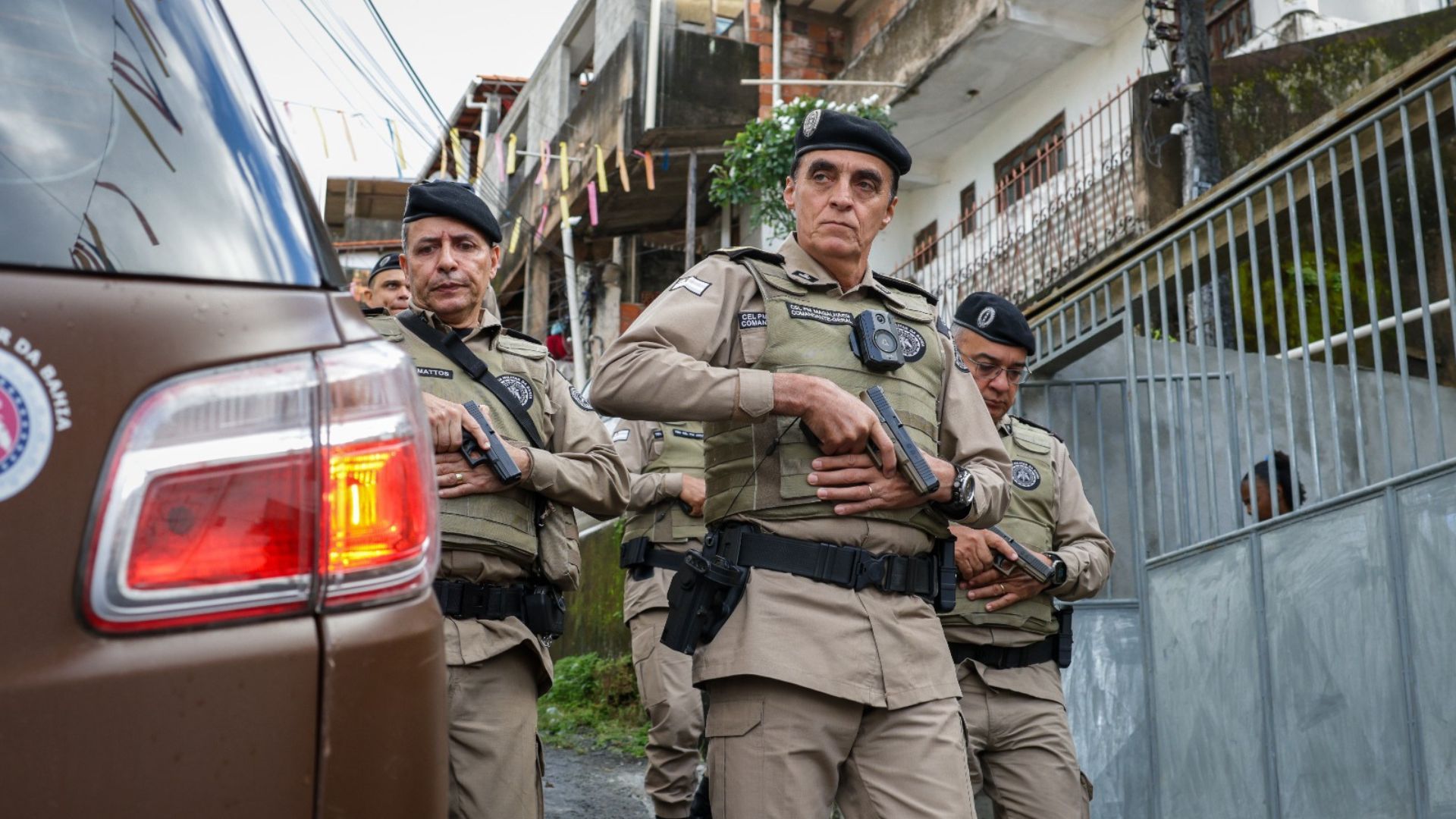 Operação Forca Total Na Bahia. Foto: PMBA