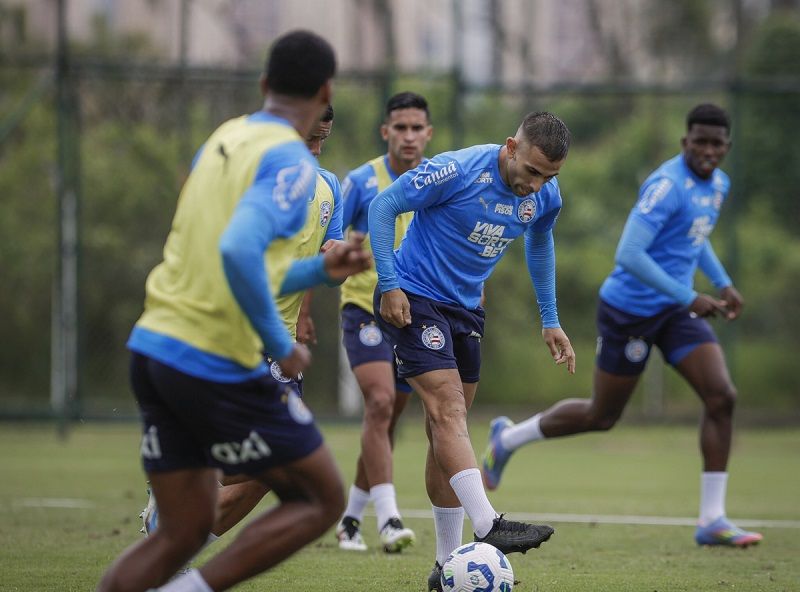 Treino Bahia No CT do Palmeiras. Foto: Rafael Rodrigues | ECB