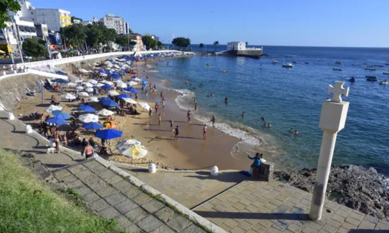 Homem é preso furtar turista enquanto ele dormia em hotel de Salvador.Foto: Secom PMS