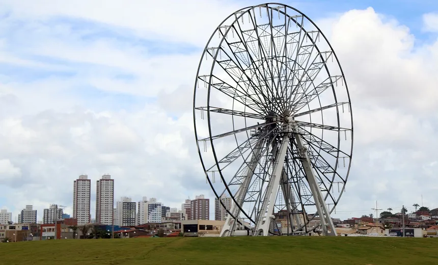 FESTIVAL DA VIRADA: Evento terá Roda-gigante de 36 metros com passeio gratuito