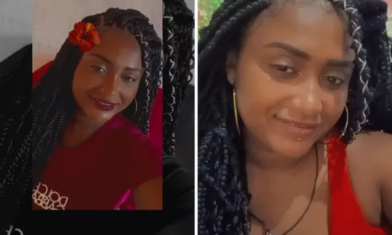 O corpo de Adriele Silva da Concei&ccedil;&atilde;o, de 20 anos, foi encontrado em uma &aacute;rea de mata na sexta-feira. Foto: Redes sociais
