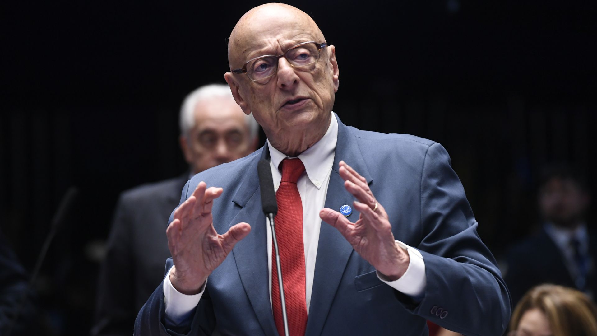 Senador Esperidi&atilde;o Amin &eacute; o relator do projeto que reduz as penas dos condenados. Foto: Jefferson Ruddy | Ag&ecirc;ncia Senado