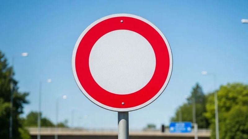 O Que Significa Nova Placa De Trânsito Com Círculo Vermelho E Branco