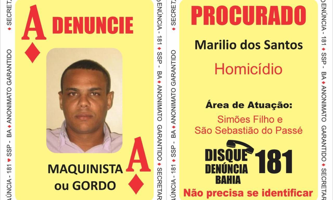 Suspeito de matar Mae Bernadete. Foto: SSP