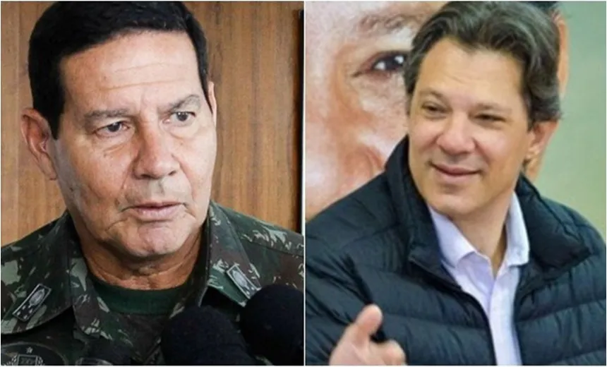 General Mourão é o candidato a vice-presidente preferido do eleitorado