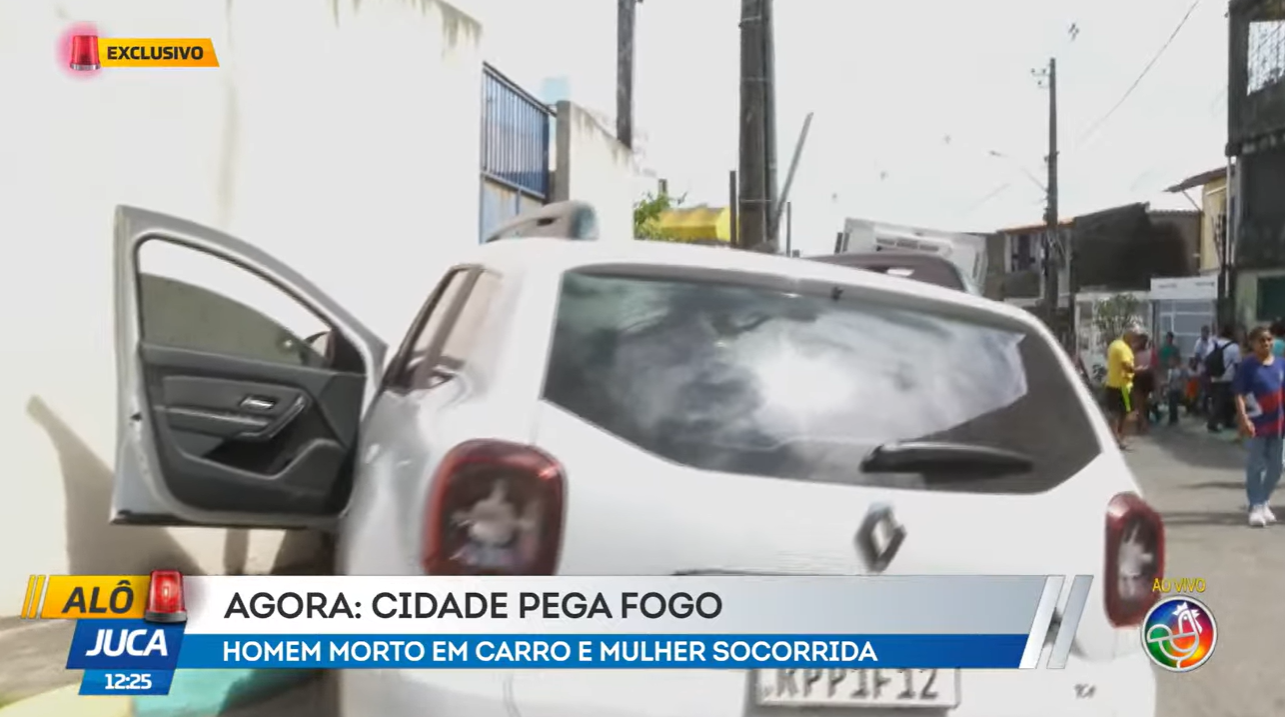 Ataque a tiros em Boa Vista do Lobato Foto: reprodução TV Aratu