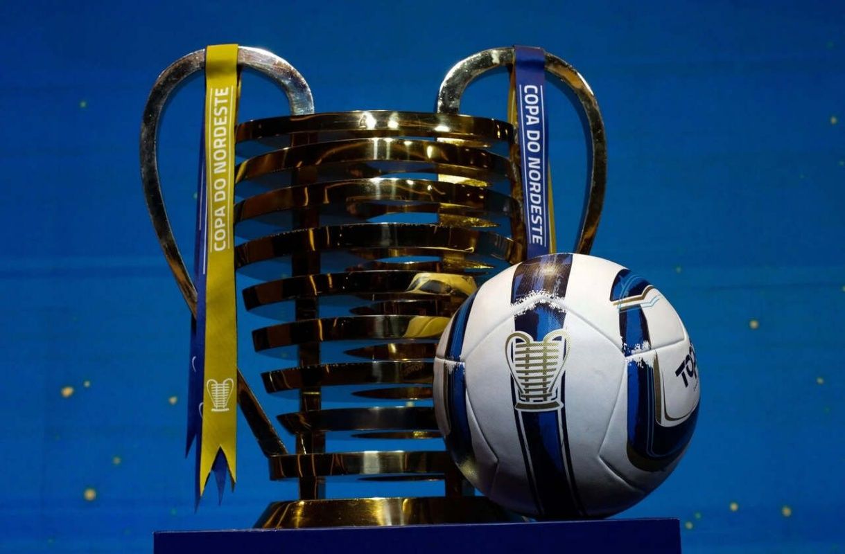 Taça da Copa do Nordeste, disputada entre Fortaleza x Vitória. Foto:Lucas Figueiredo/CBF