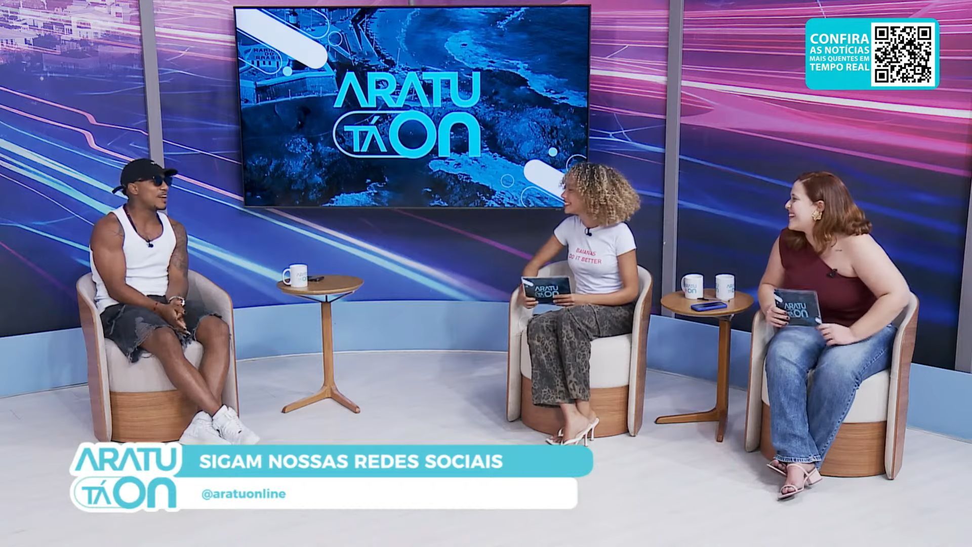 O Kanalha falou sobre família, carreira e contou sua história no Aratu Tá On