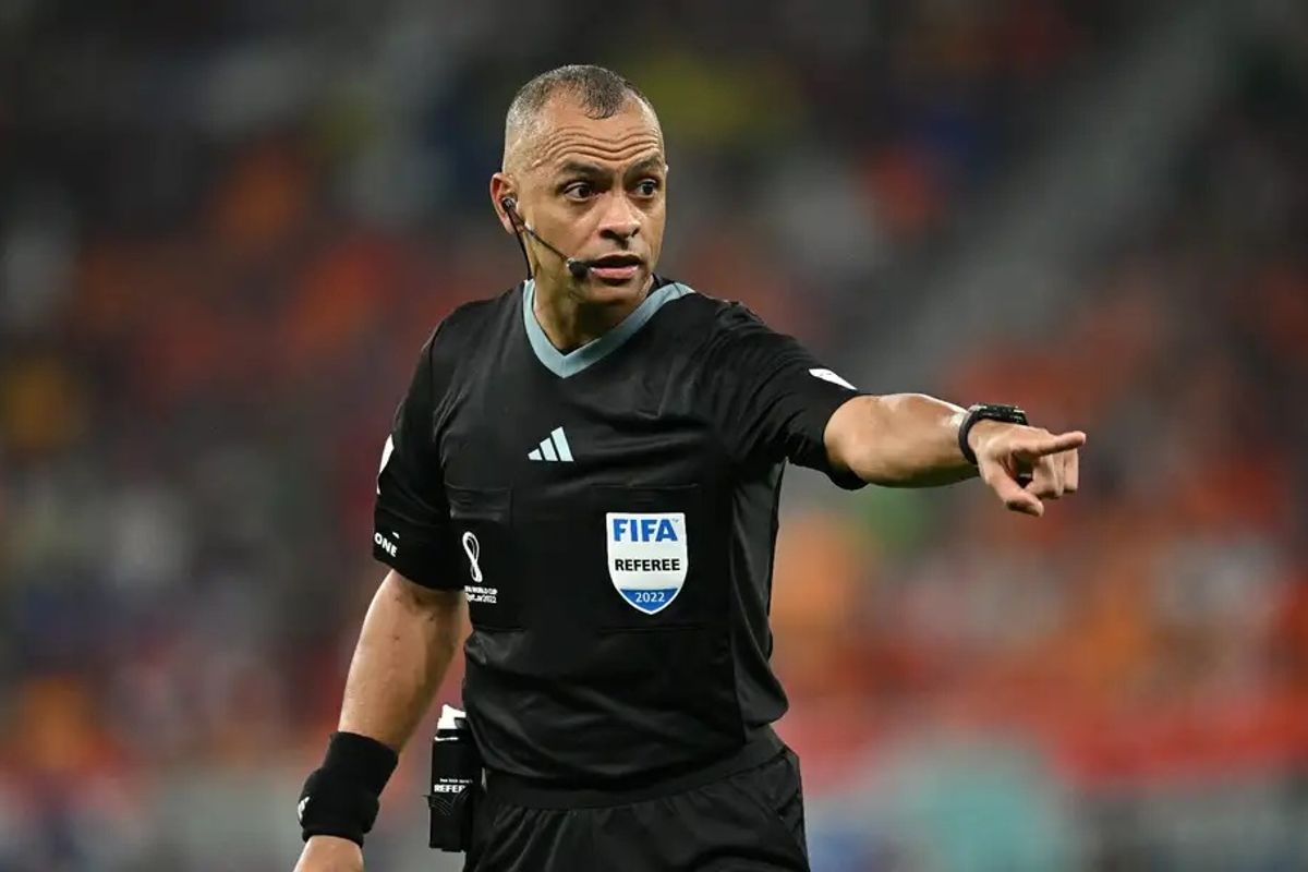 Brasileiro, o juiz Wilton Pereira Sampaio é favorito para apitar final da Copa do Mundo 2026. Foto: Reprodução | Goal