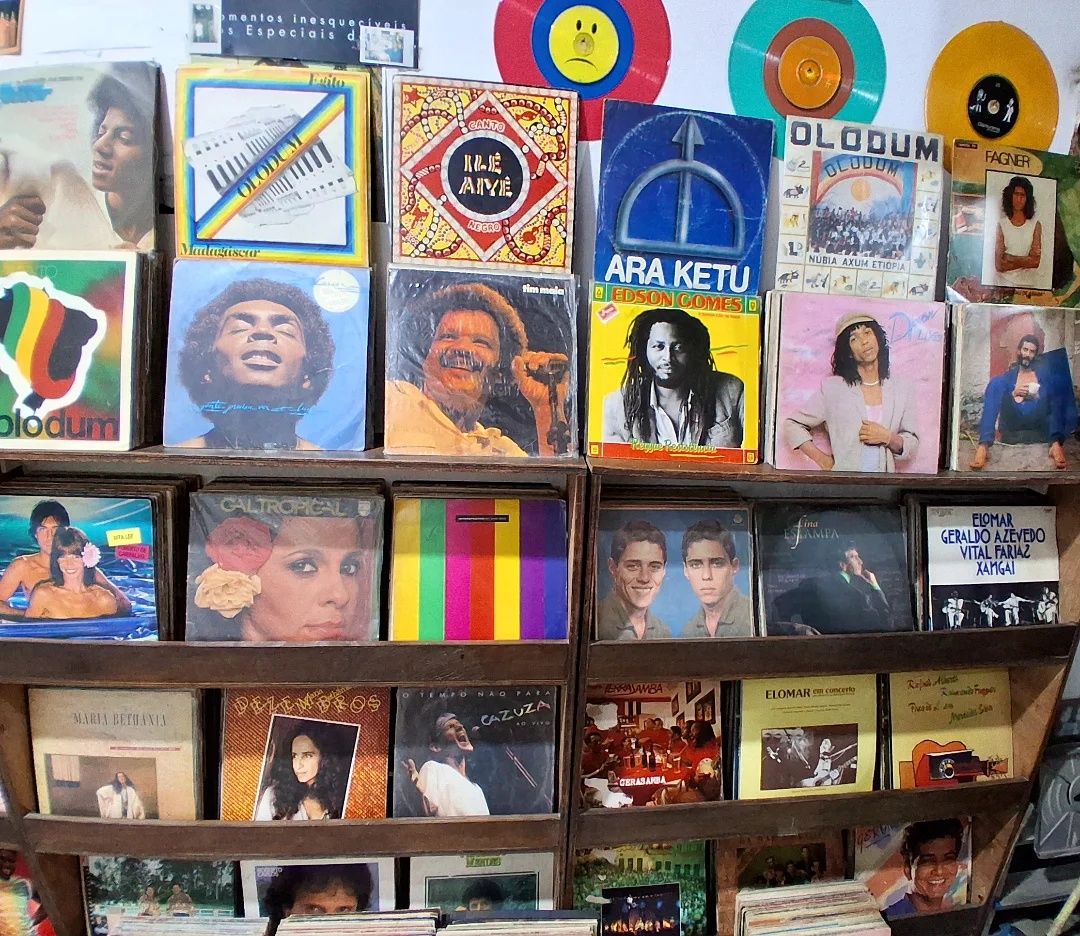 Onde comprar discos de vinil em Salvador: Bazar Musical. Foto: Redes Sociais