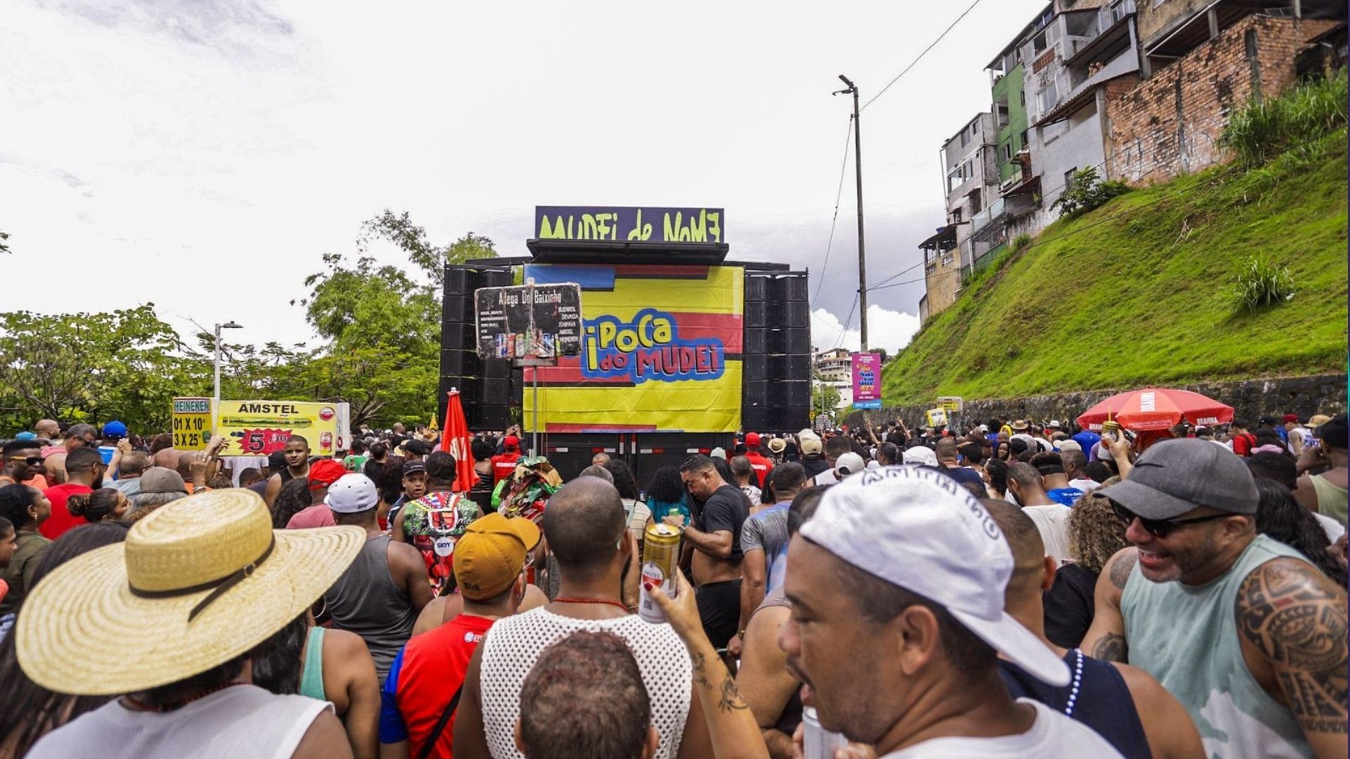 Salvador celebra 477 anos com chuva e grande p&uacute;blico na pipoca do Mudei; Foto: Igor Santos/ Secom PMS