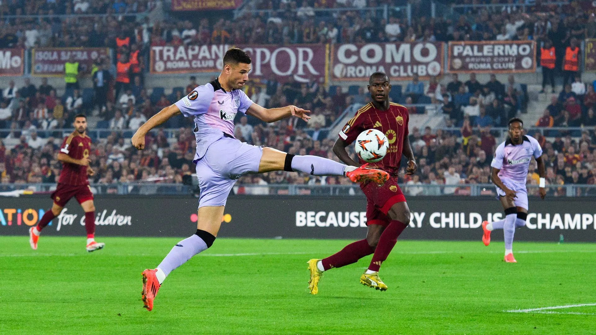 Empate de Roma e Bilbao marca encerramento da primeira rodada da Liga Europa