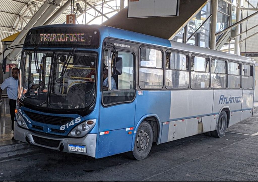 Somente os ônibus da empresa Atlântico continuarão operando durante a greve. Foto: Victor São Tiago/Ônibus Brasil