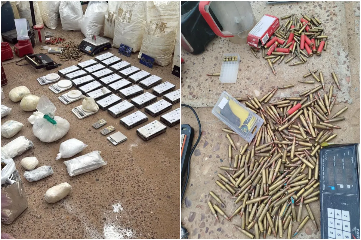 PM encontra laboratório do crime e apreende mais de 700 kg de drogas na Bahia