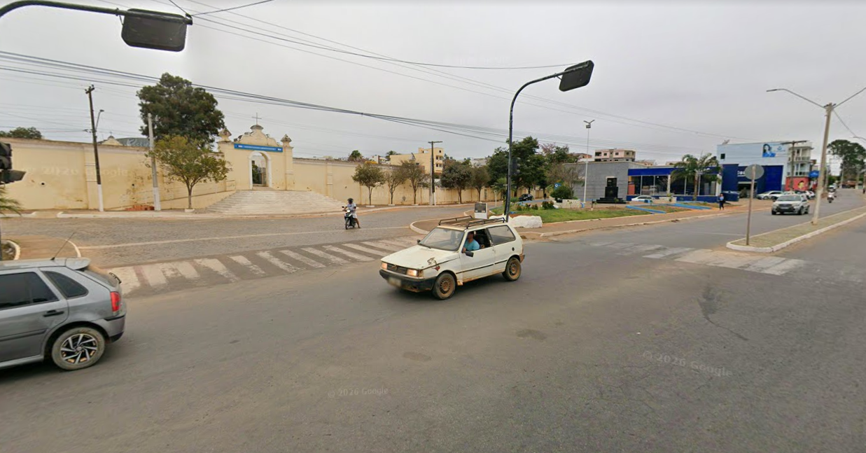 Den&uacute;ncia de furtos de artefatos de bronze em cemit&eacute;rio da Bahia leva suspeito &agrave; delegacia. Foto: Reprodu&ccedil;&atilde;o Google Maps 