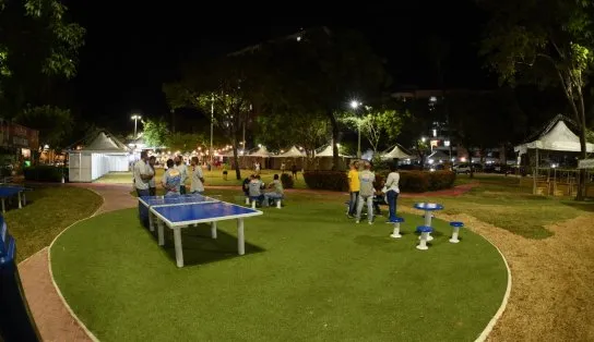 Praça Ana Lúcia Magalhães ganha melhorias na estrutura e novos atrativos