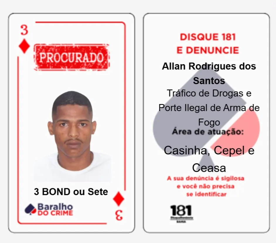Integrante do Baralho do Crime morre após confronto durante operação em Salvador