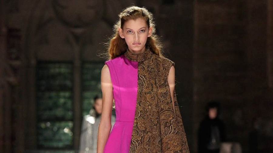 Modelo baiana é destaque da Louis Vuitton na Paris Fashion Week.Foto: redes sociais