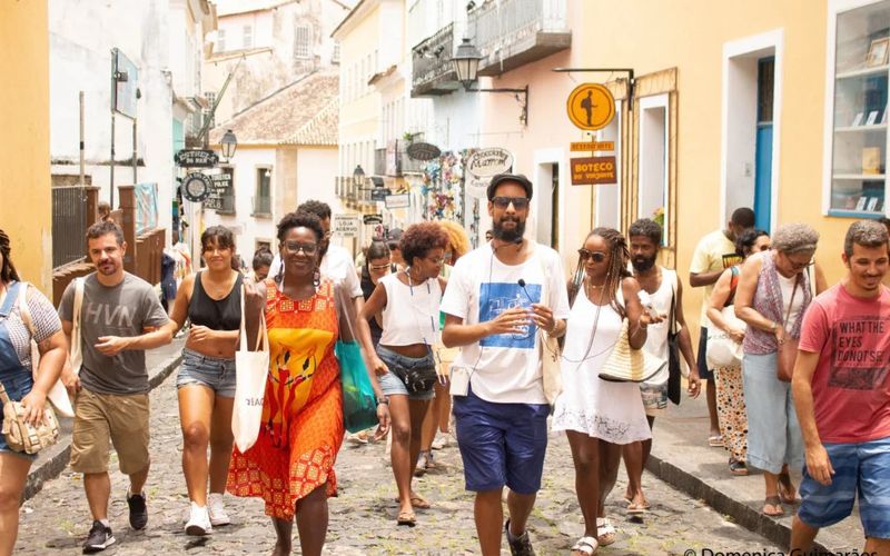 A Caminhada Salvador Negra passa por locais hist&oacute;ricos que evidenciam o protagonismo negro na forma&ccedil;&atilde;o cultural e social da cidade/Foto: Divulga&ccedil;&atilde;o