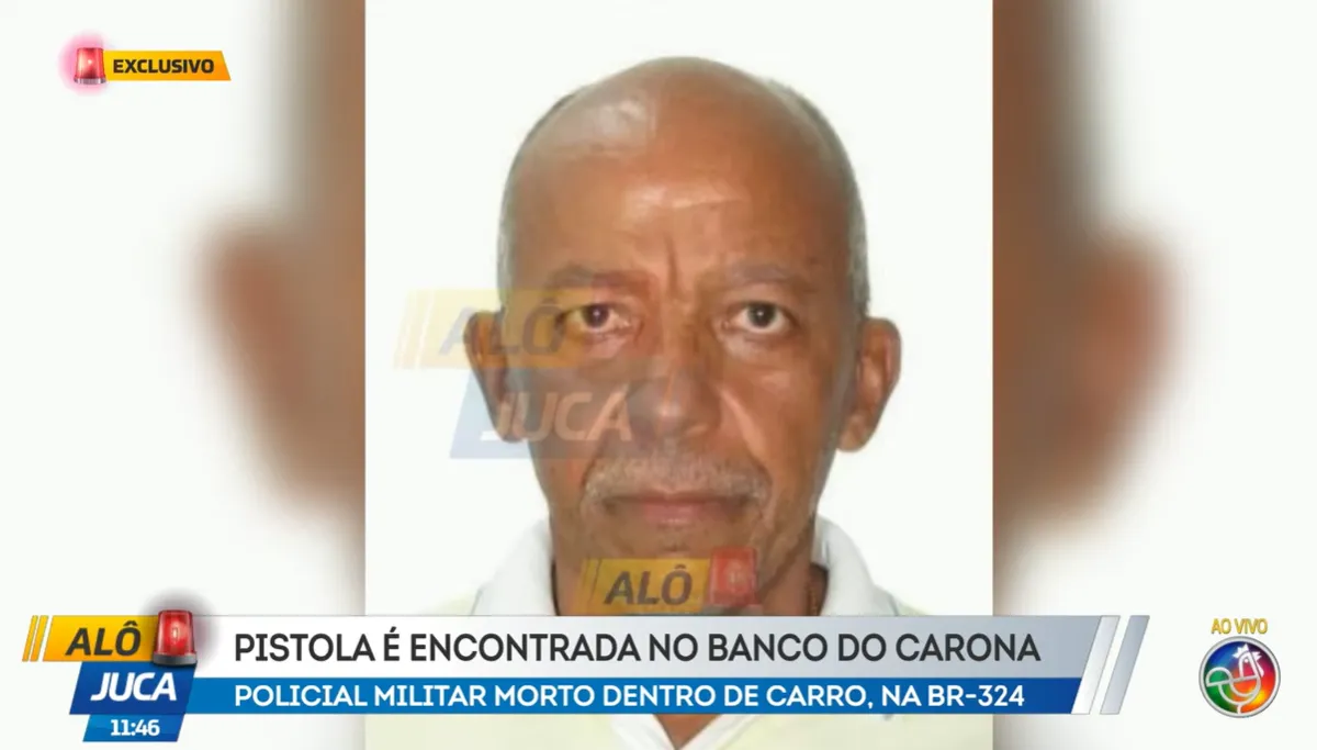 Policial aposentado é encontrado morto em carro na BR-324, em Salvador