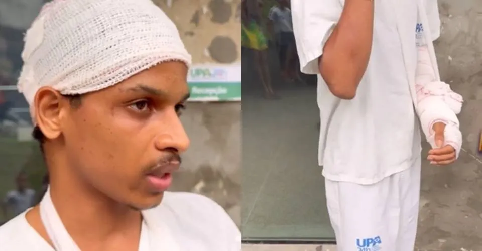 Homem que seria morto por 'Tribunal do Crime' agradece por estar vivo: 'Deus me deu o livramento'