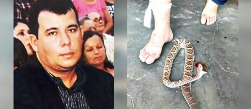MATOU A COBRA: Vereador é atacado por cascavel e reage a dentadas