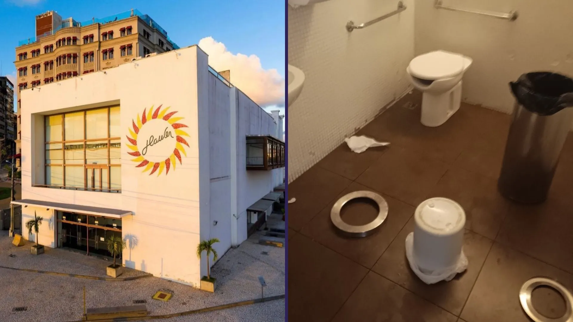IMAGENS: após críticas, Cine Glauber Rocha diz que restringiu terraço por depredação