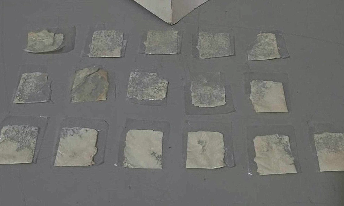 Uma professora encontrou a droga com a criança e chamou às autoridades após alguns estudantes passarem mal. Foto: Divulgação/PMMG