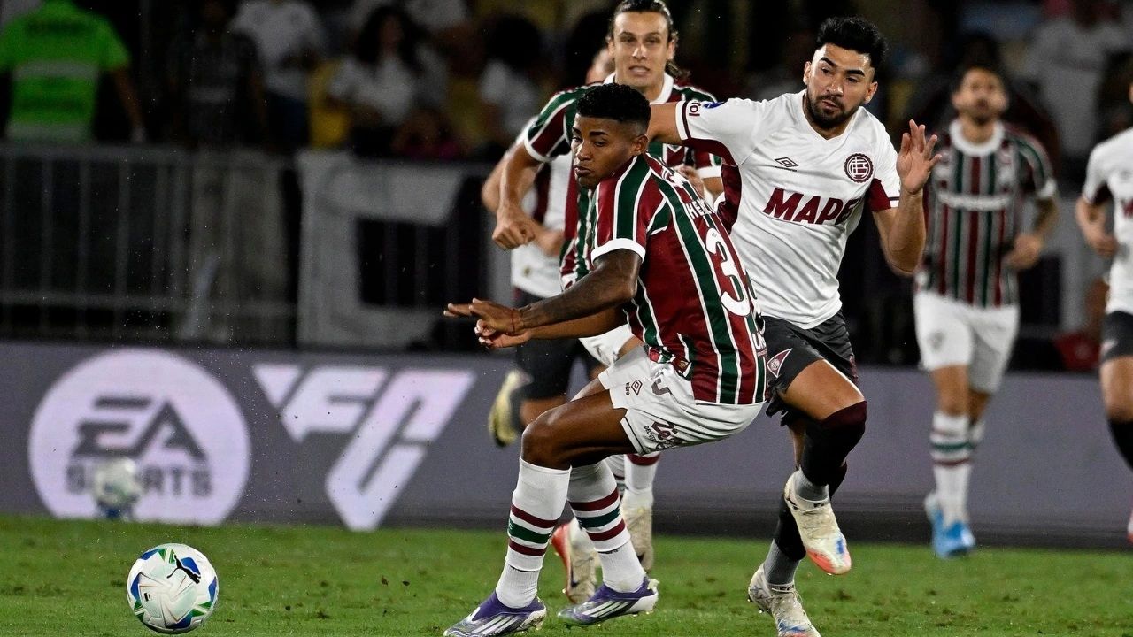 Fluminense empata com o Lanús. Foto: Reprodução | X/Club Lanús