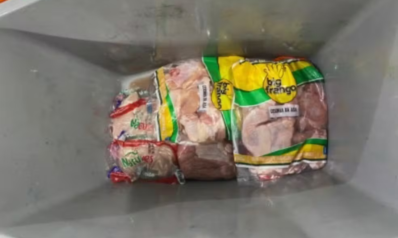 Roubo de carnes. Foto: Divulgação | PMBA