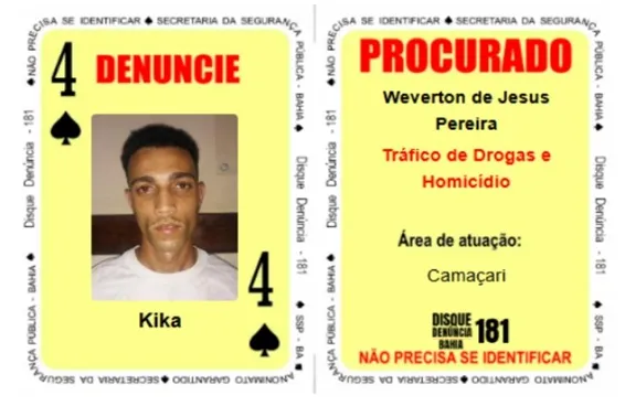 Vulgo “Kika”: polícia prende 4 de Espadas do Baralho do Crime em Minas Gerais