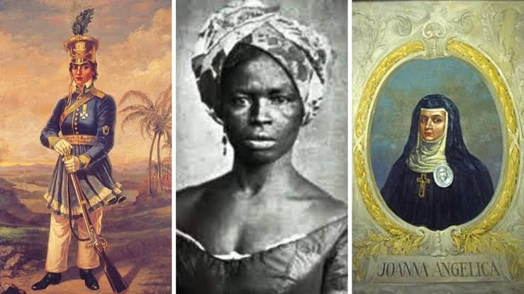 Maria Quit&eacute;ria, Maria Felipa e Joana Ang&eacute;lica