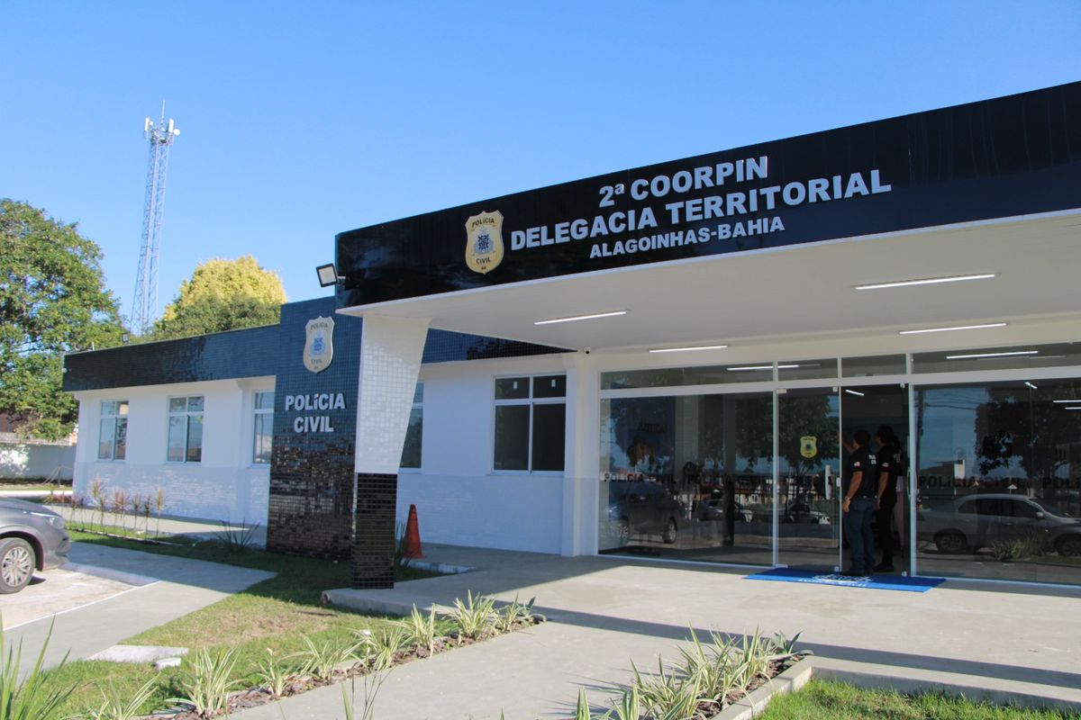 Jovem mata pai e madrasta e est&aacute; preso na delegacia de Alagoinhas. Foto: Haeckel Dias | Ascom PC