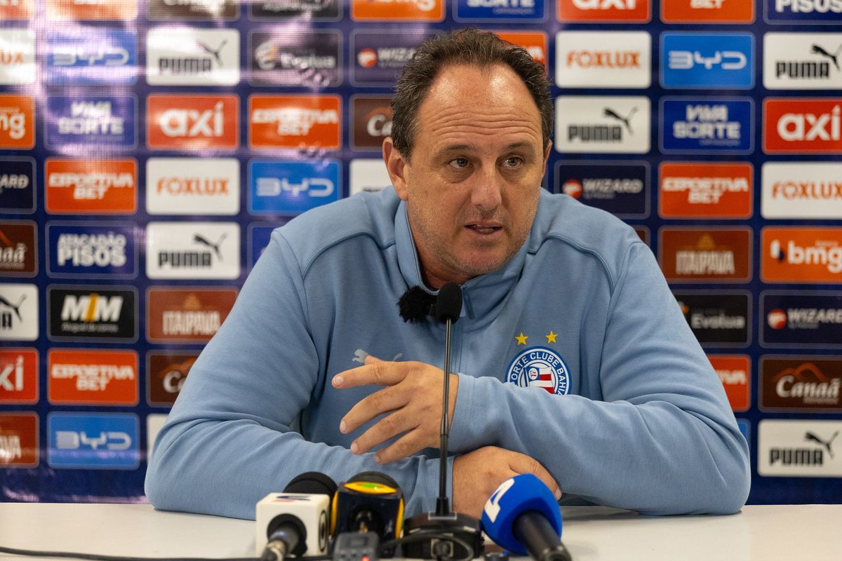 Rog&eacute;rio Ceni cita falhas de Jo&atilde;o Paulo em coletiva. Foto: Catarina Brand&atilde;o | ECB
