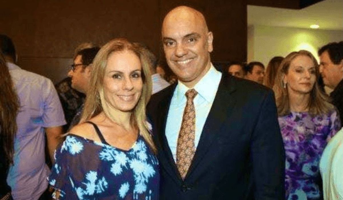 Moraes E Sua Esposa Viviane Barci Moraes
