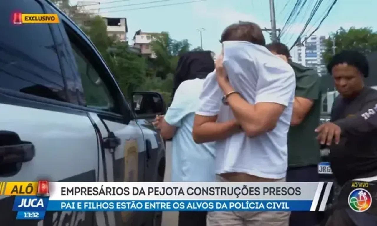 Os alvos s&atilde;o o empres&aacute;rio Pedro de Ara&uacute;jo Filho e seus dois filhos, Pedro de Ara&uacute;jo J&uacute;nior e Rodrigo Ara&uacute;jo, todos engenheiros. Foto: TV Aratu