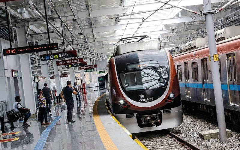 O Metr&ocirc; Salvador-Lauro de Freitas &eacute; uma das principais alternativas de transporte coletivo para quem circula entre Salvador e munic&iacute;pios da Regi&atilde;o Metropolitana/Foto: CCR Metr&ocirc;&nbsp;
